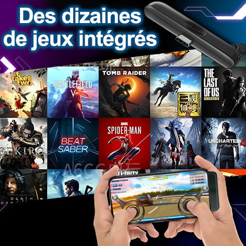 Fyndz™ NostaPlay Mobile Stick de jeu vidéo