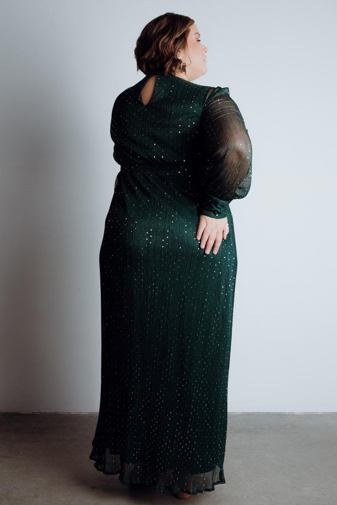 Abigail Sparkle Gown | Emerald